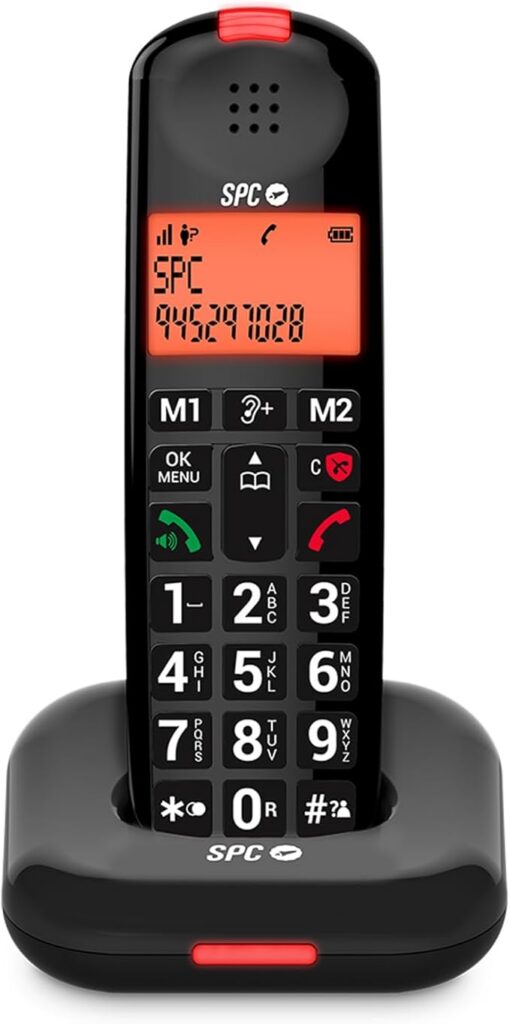 SPC Comfort Kairo juhtmeta telefon eakatele